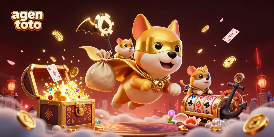 Engage with agen toto through thrilling gameplay featuring vibrant characters and dynamic casino elements.