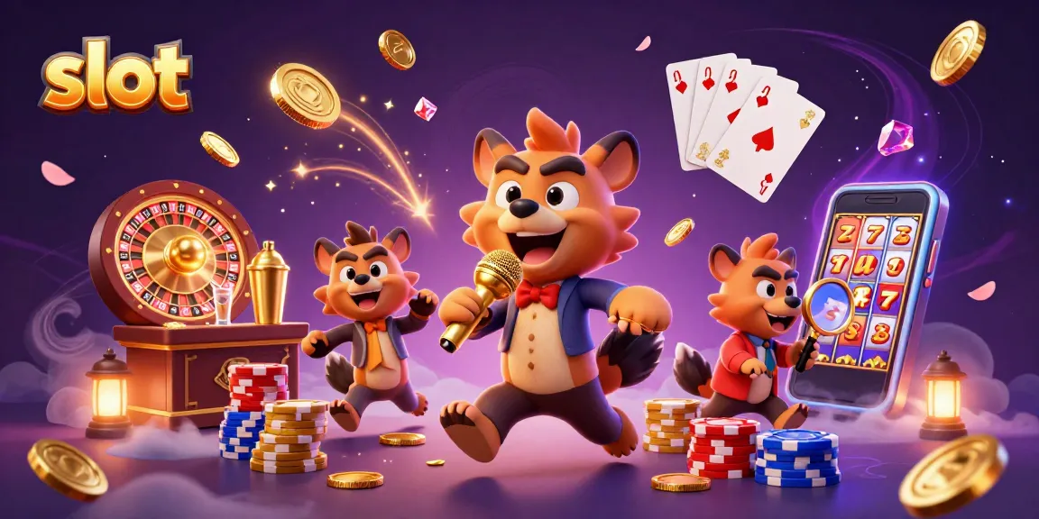 Menangkan slot di BMWSLOT88 dengan suasana kasino yang ceria dan karakter lucu.